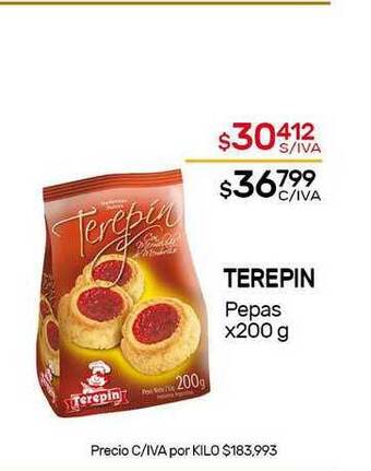 Nini Mayorista Terepin Pepas x 200g oferta