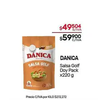 Nini Mayorista Danica Salsa Golf Doy Pack x 220g oferta