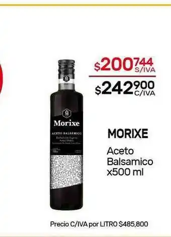 Nini Mayorista Morixe Aceto Balsamico x 500ml oferta