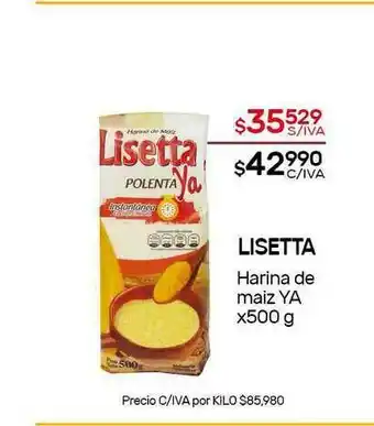 Nini Mayorista Lisetta Harina De Maiz Ya x 500g oferta
