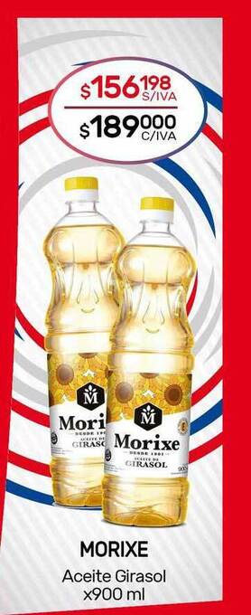 Nini Mayorista Morixe Aceite Girasol x 900ml oferta