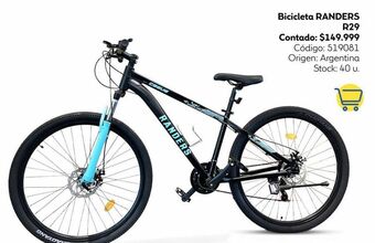 Coppel Bicicleta randers r29 oferta