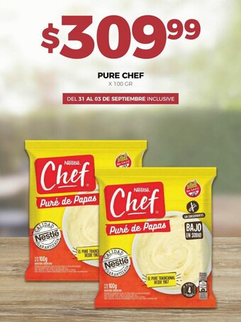 Supermercados Tadicor PURE CHEF 100 GR oferta
