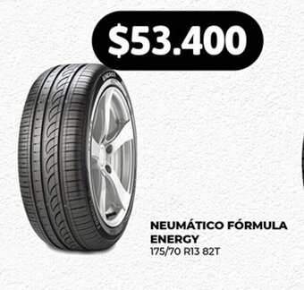 Supermercados Tadicor NEUMÁTICO FÓRMULA ENERGY 175/70 R13 82T oferta