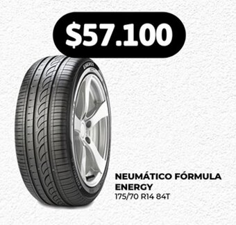 Supermercados Tadicor NEUMÁTICO FÓRMULA ENERGY 175/70 R14 84T oferta