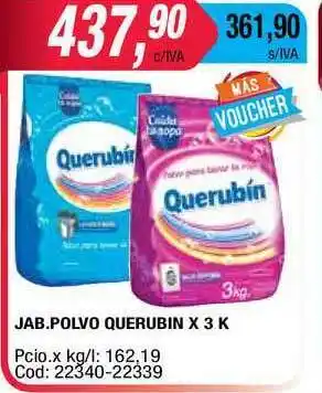 Maxiconsumo Jab. Polvo Querubin x 3k oferta
