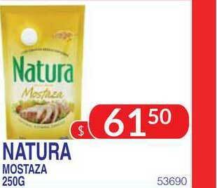 Masivos Natura Mostaza 250g oferta