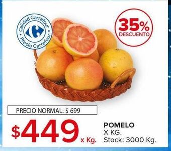 Carrefour Maxi Pomelo x kg oferta
