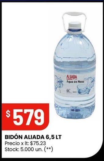Changomas Bidón aliada 6,5 lt oferta