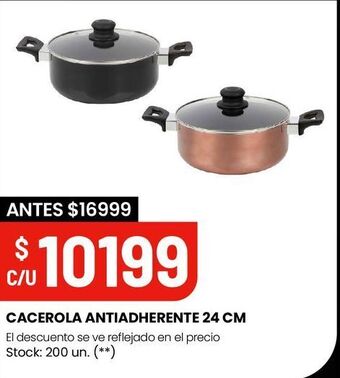 Changomas Cacerola antiadherente 24 cm oferta