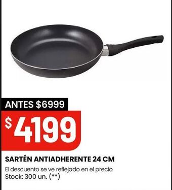 Changomas Sartén antiadherente 24 cm oferta