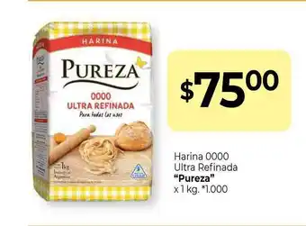 La Anonima Harina 0000 Ultra Refinada Pureza x 1kg oferta