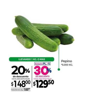 La Anonima Pepino 20% De Descuento oferta
