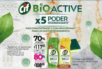 La Anonima Cif Bioactive 70% De Descuento En La 2da. Unidad oferta
