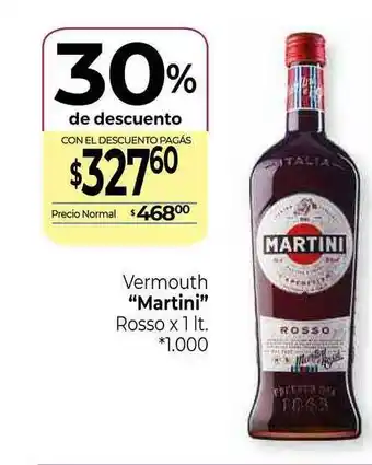 La Anonima Martini Vermouth Bianco Rosso x1lts oferta