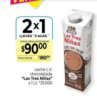 La Anonima Las Tres Niñas Leche Chocolatada x 1lt oferta