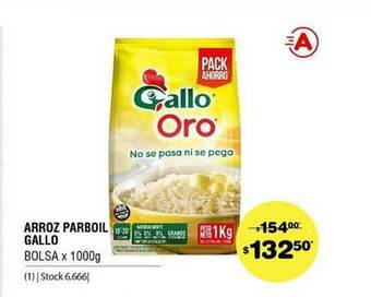 Atomo Conviene Arroz Parboil Gallo x 1000g oferta