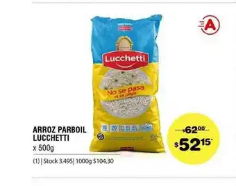 Atomo Conviene Arroz Parboil Lucchetti x500g oferta