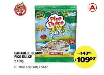Atomo Conviene Caramelo Blando Pico Dulce x 150g oferta