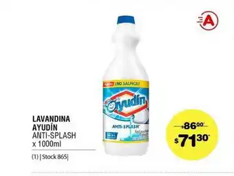 Atomo Conviene Lavandina Ayudín Anti-splash x1000ml oferta