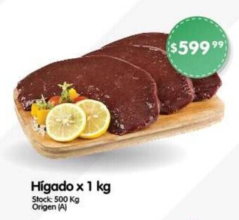 Supermercados Buenos Días Hígado x 1 kg oferta