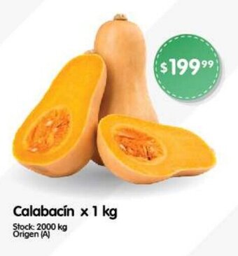 Supermercados Buenos Días Calabacín x 1 kg oferta