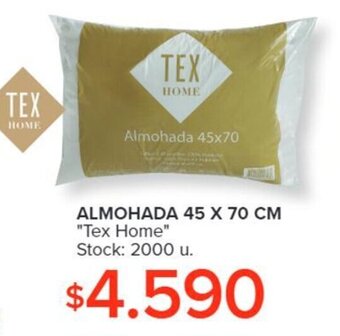 Carrefour ALMOHADA 45 X 70 CM "Tex Home" oferta