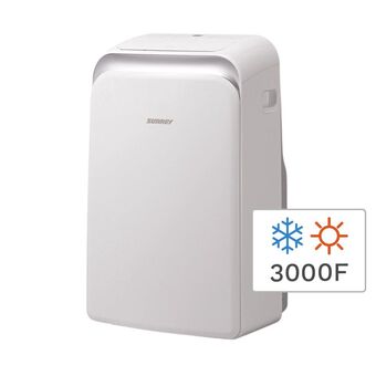 Frávega Aire acondicionado portátil frío/calor surrey 3000f 3500w 551idq1201f oferta