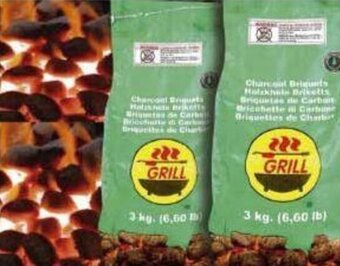 Coto BRIQUETAS DE CARBON GRILL, BOLSA X 3 KG. oferta