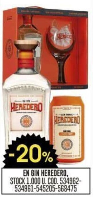Coto EN GIN HEREDERO oferta
