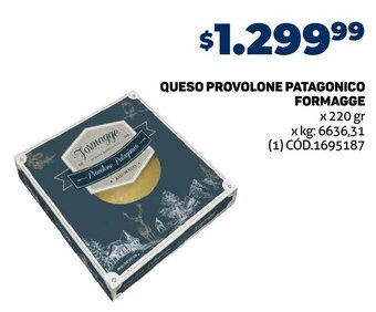 Makro QUESO PROVOLONE PATAGONICO FORMAGGE x 220 gr oferta