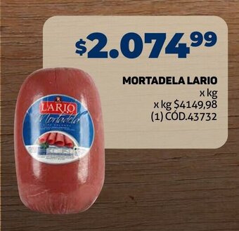 Makro MORTADELA LARIO x kg oferta