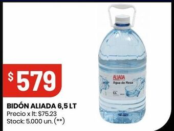 Changomas Bidón aliada 6,5 lt oferta