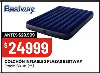 Changomas Colchón inflable 2 plazas bestway oferta