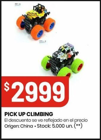 Changomas Pick up climbing oferta
