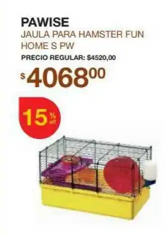 Puppis Pawise Jaula Para Hamster Fun Home S Pw oferta