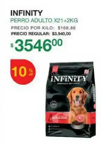Puppis Infinity Perro Adulto X21+2kg oferta