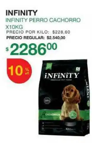 Puppis Infintiy Perro Cachorro X10kg oferta