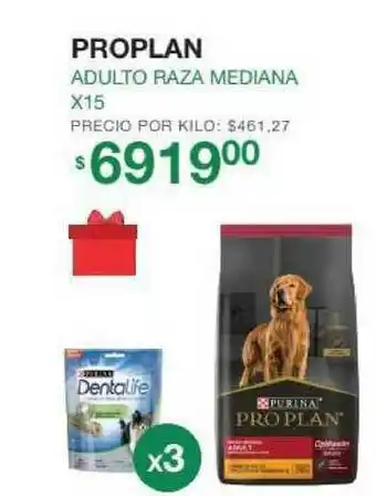 Puppis Proplan Adulot Raza Mediana oferta