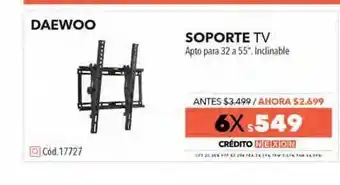 Nexon Daewoo Soporte Tv oferta