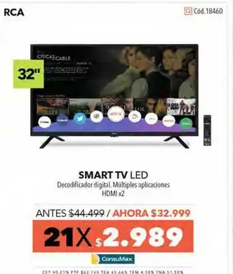 Nexon Smart Tv Led Rca oferta