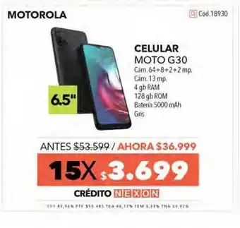 Nexon Celular Moto G3 Motorola oferta