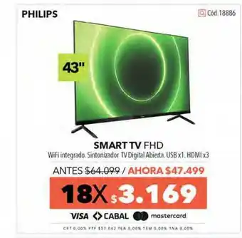 Nexon Smart Tv Fhd Philips oferta