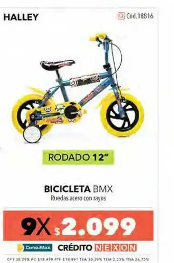 Nexon Bicicleta Bmx Halley oferta