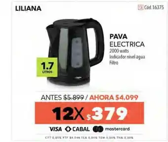 Nexon Liliana Pava Electrica oferta