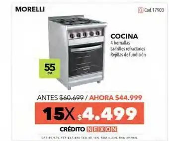 Nexon Morelli Cocina oferta