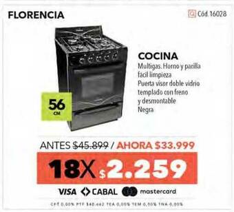 Nexon Florencia Cocina oferta