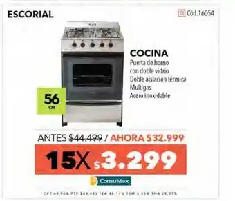 Nexon Escorial Cocina oferta