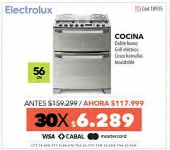 Nexon Electrolux Cocina oferta