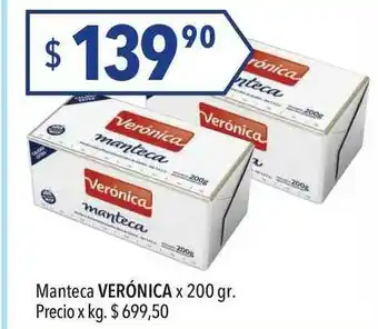Hergo Verónica Manteca x 200gr oferta